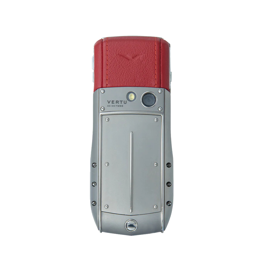 Vertu ASCENT Retro Classic Keypad Phone in Red - back