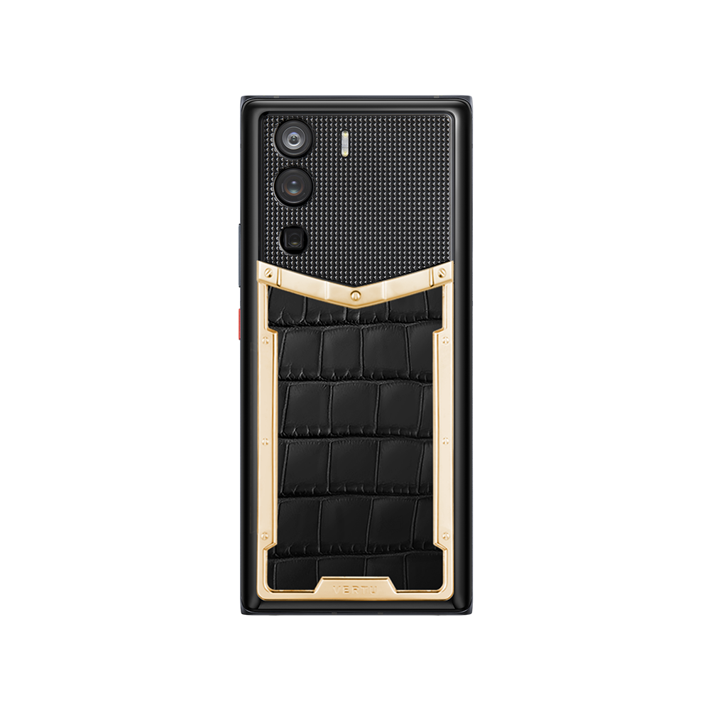 METAVERTU Alligator Skin 18k Gold 5G Web3 Phone