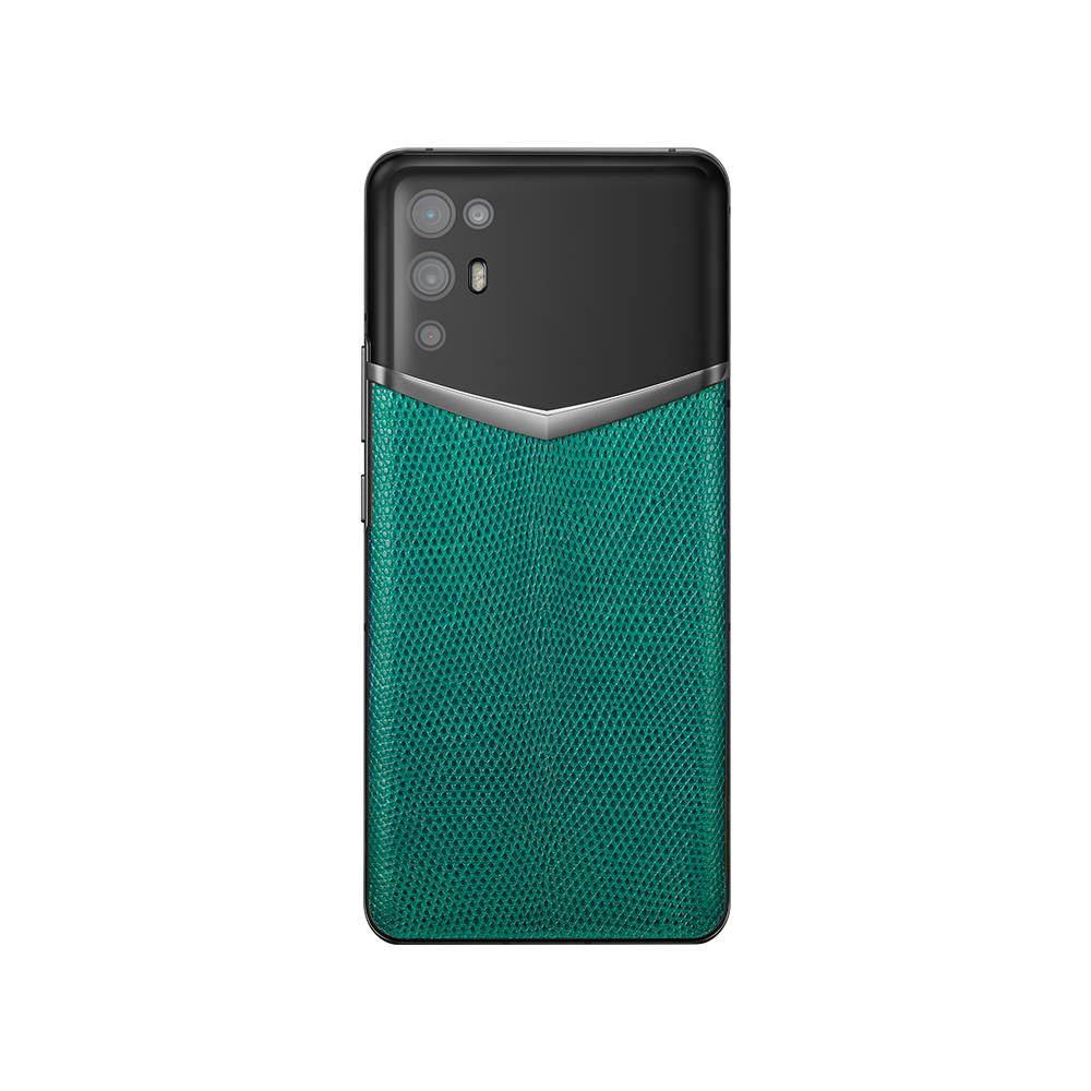 iVERTU Lizard Skin 5G Phone - Imperial Green