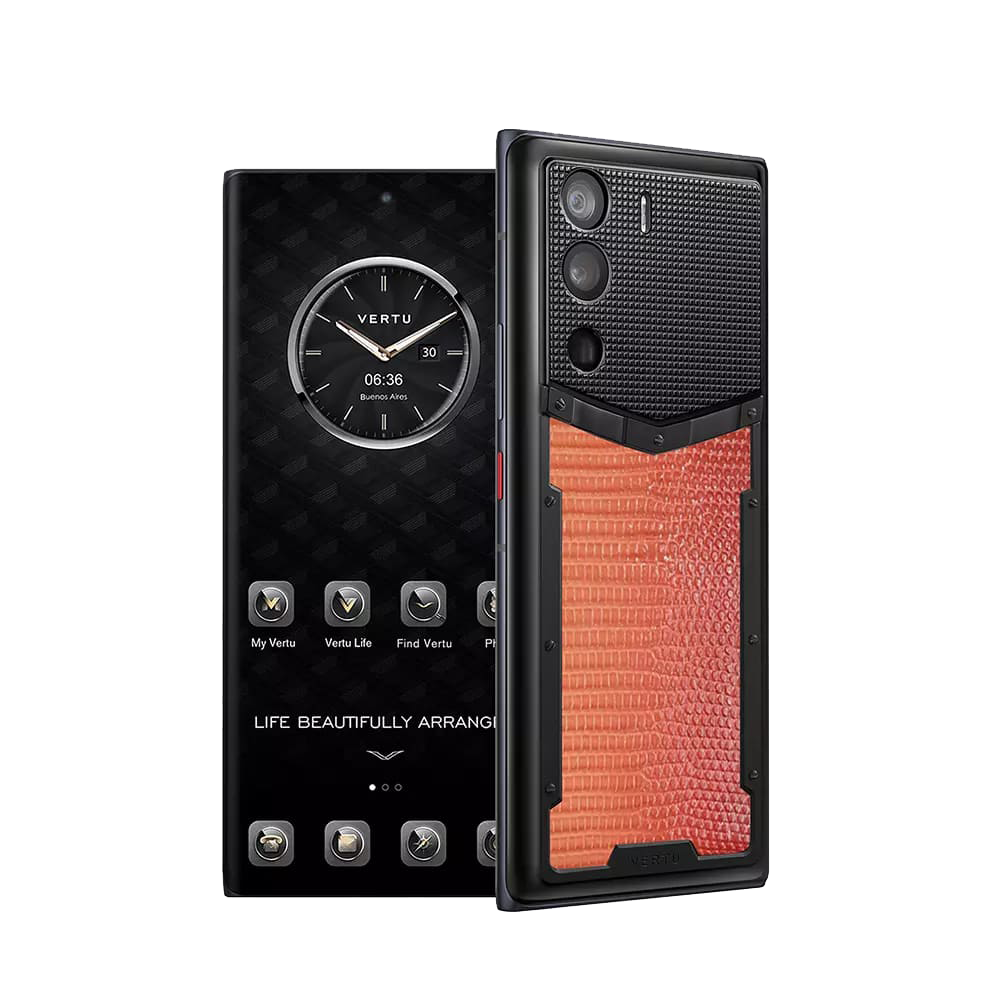 METAVERTU Lizard Skin 5G Web3 Phone - Gradient Orange