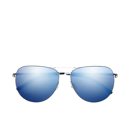 VERTU polarized sunglasses with metal frame and blue lens