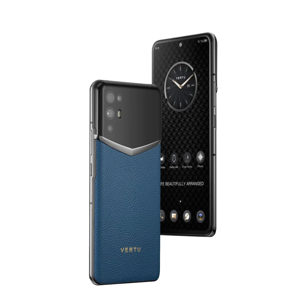iVERTU Calfskin 5G Phone - Blue