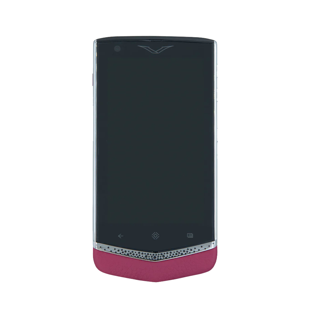 Vertu CONSTELLATION Retro Classic Phone in Pink - front view