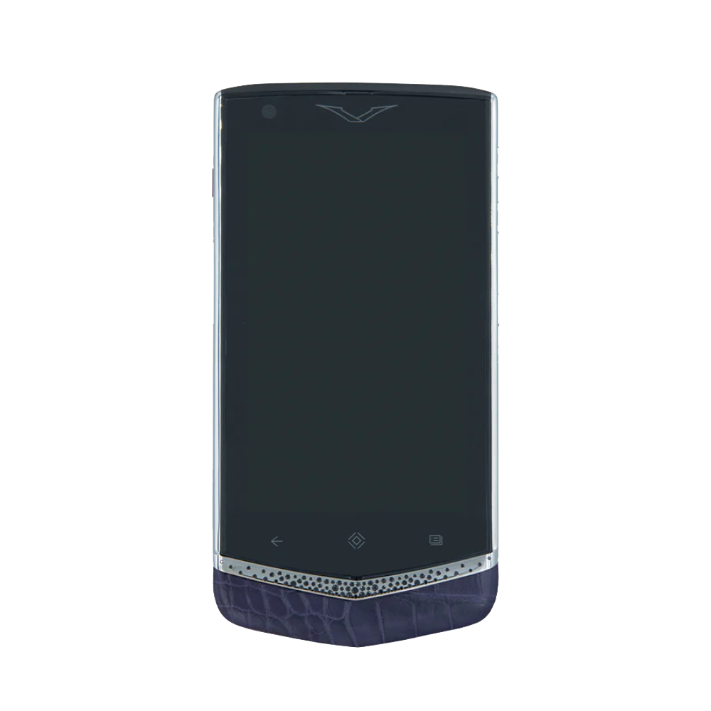 Vertu CONSTELLATION Retro Classic Phone in dark blue - front view