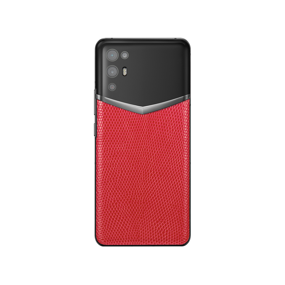 iVERTU Lizard Skin 5G Phone - Chinese Red