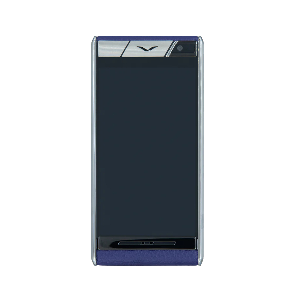 Vertu ASTER T Classic Purple Calf leather Phone - front view