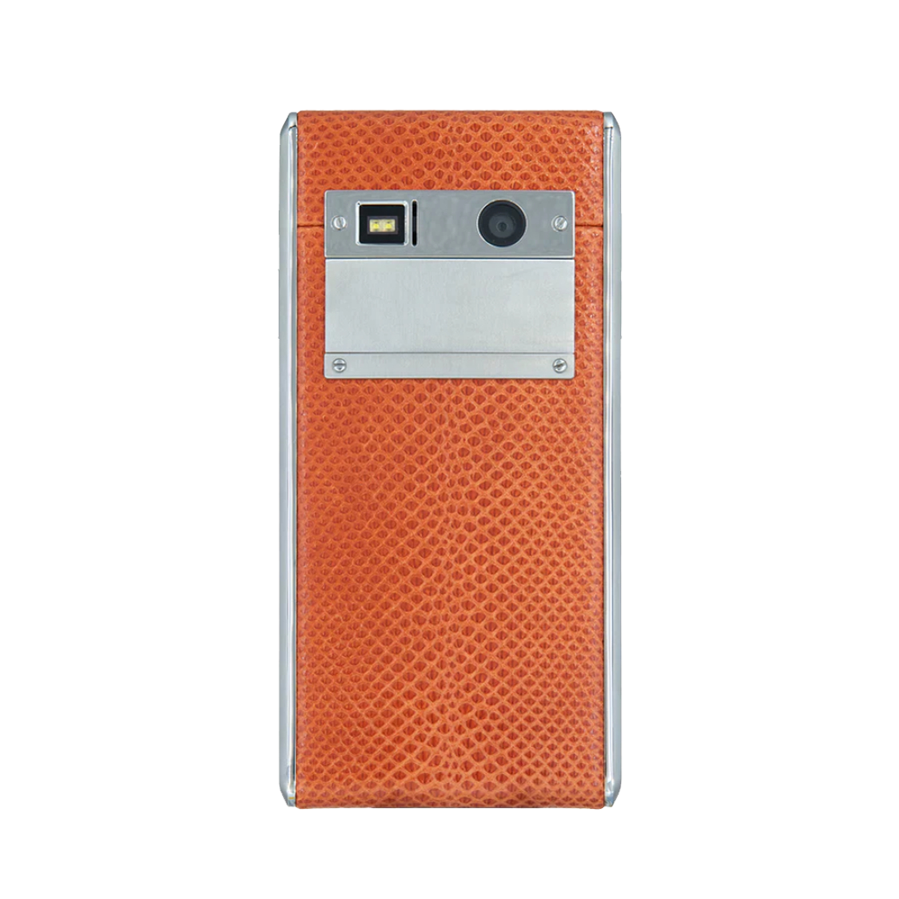 Vertu CONSTELLATION Orange Retro Classic 3G Phone - back