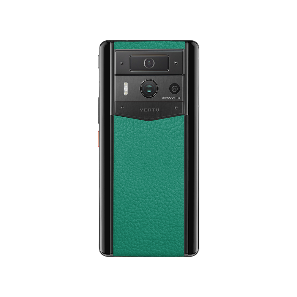 METAVERTU 2 Calfskin 5G Web3 AI Phone - Verona Green