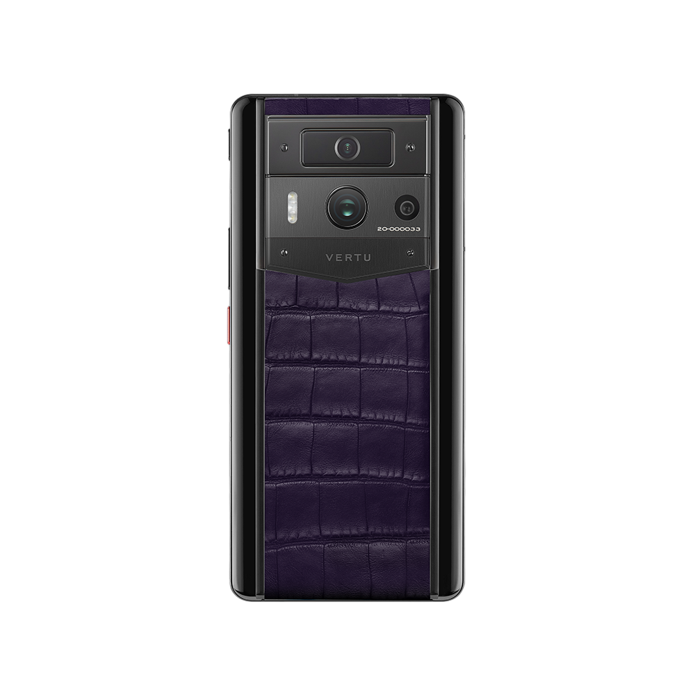METAVERTU 2 Alligator Skin Web3 AI Phone - Grape Purple