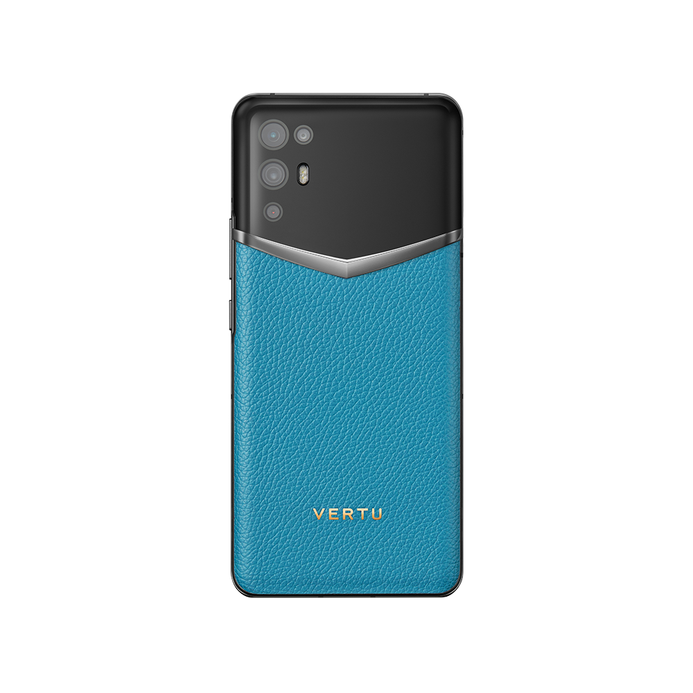 iVERTU Calfskin 5G Phone -  Lake Blue
