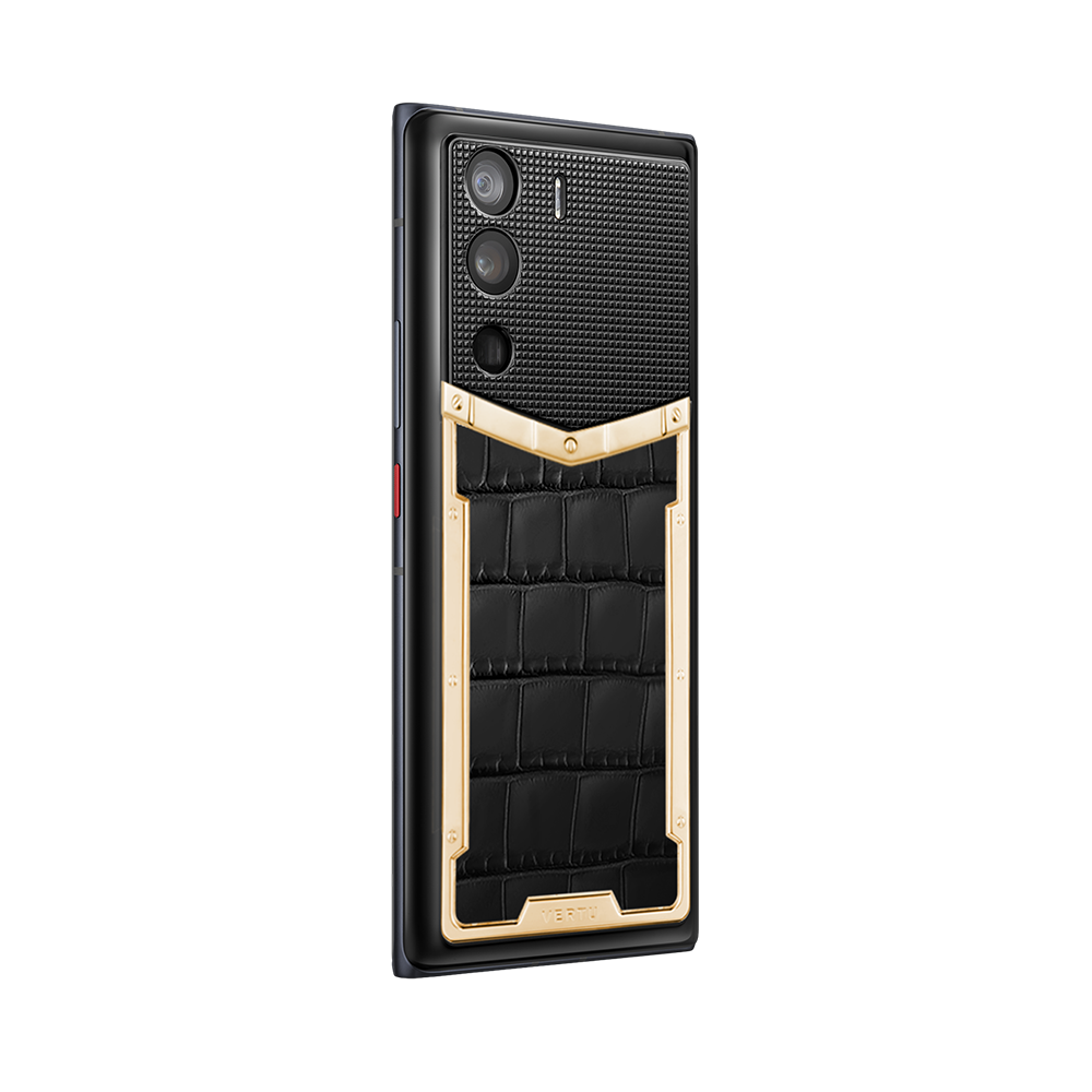METAVERTU Alligator Skin 18k Gold 5G Web3 Phone
