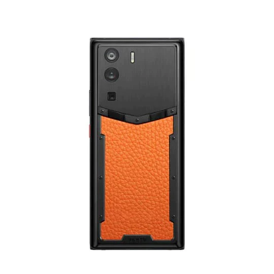 VERTU METAVERTU Calfskin Dawning Orange 5G Web3 Phone