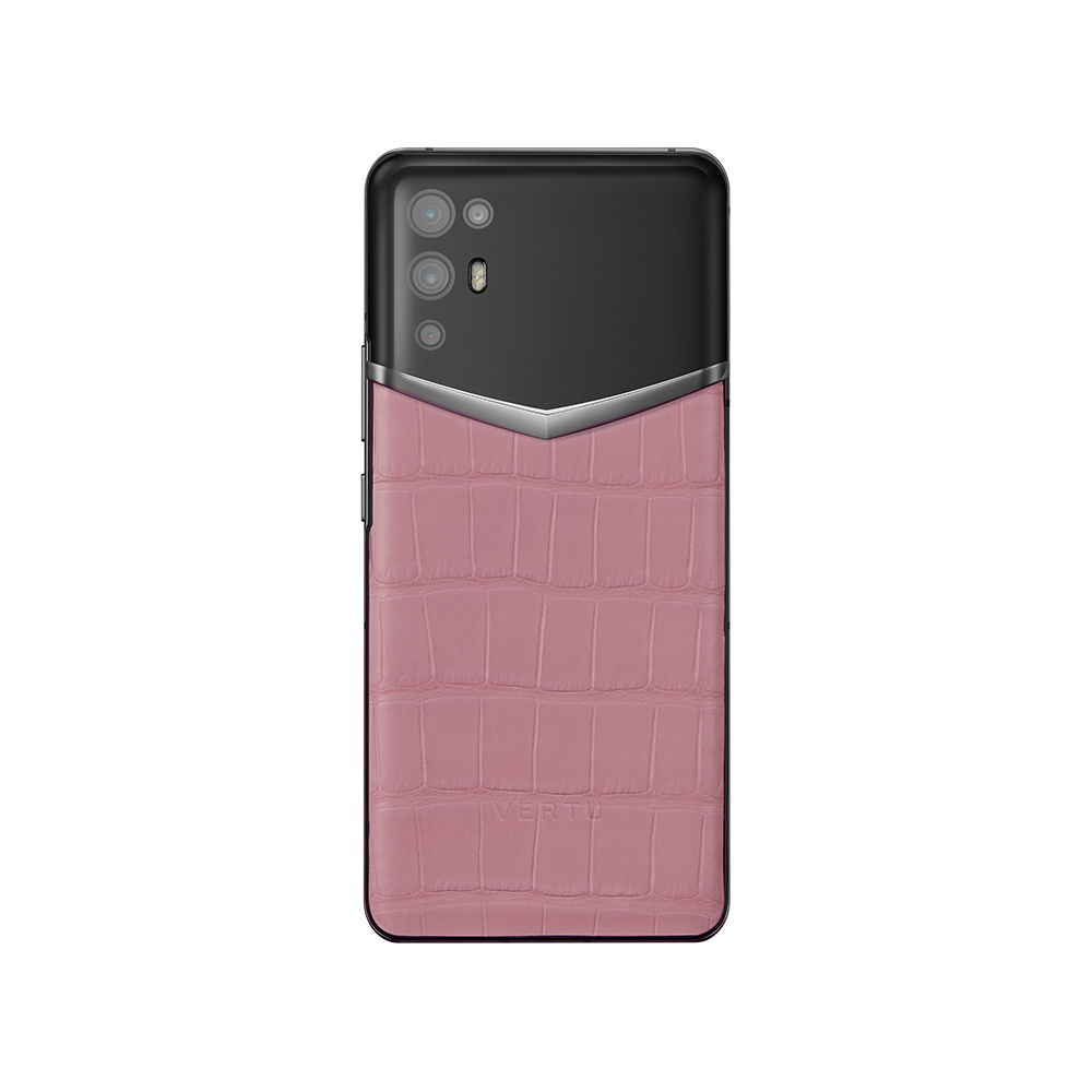 iVERTU Alligator Skin 5G Phone - Sakura Pink