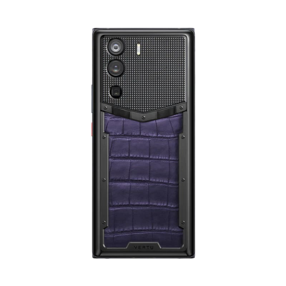 METAVERTU Alligator Skin 5G Web3 Phone - Grape Purple