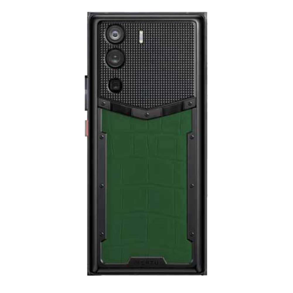 METAVERTU Alligator Skin 5G Web3 Phone -  Dark Green