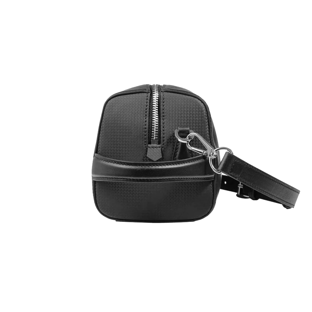 Black Crossbody Leather Bag Unisex | VERTU®