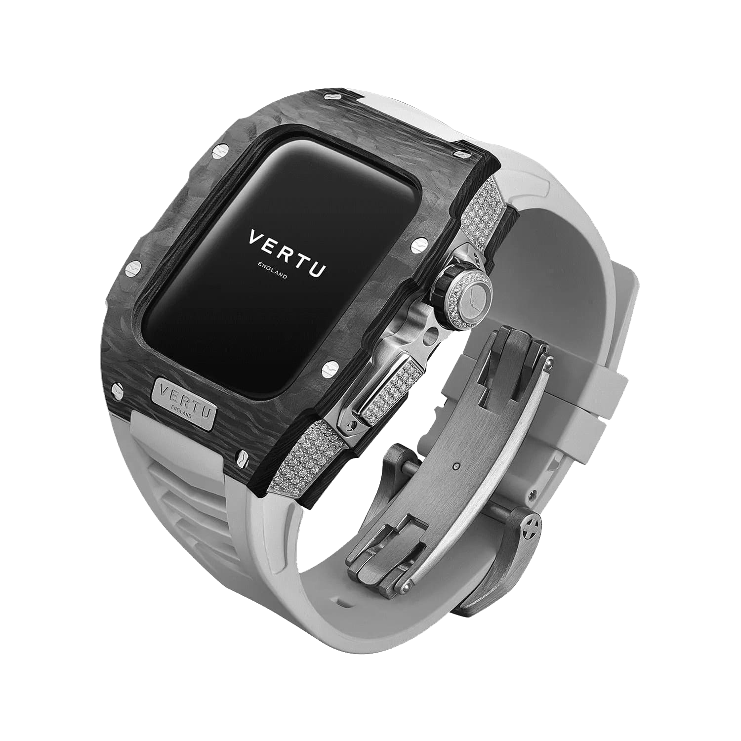METAWATCH Black Diamond Smartwatch - White Strap
