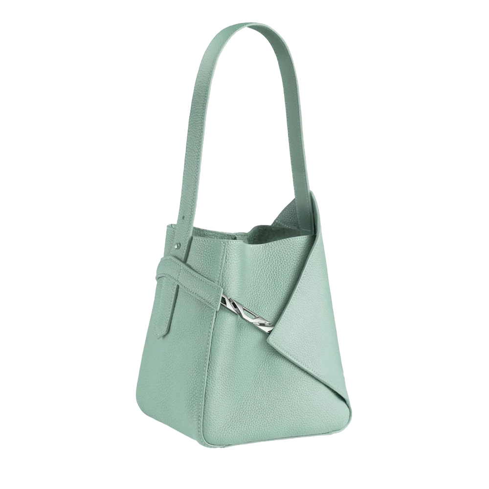 Folded V - Catena Multicolor Bucket Bag for Women