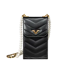 BF Vertu Black Pearl Chain Bag