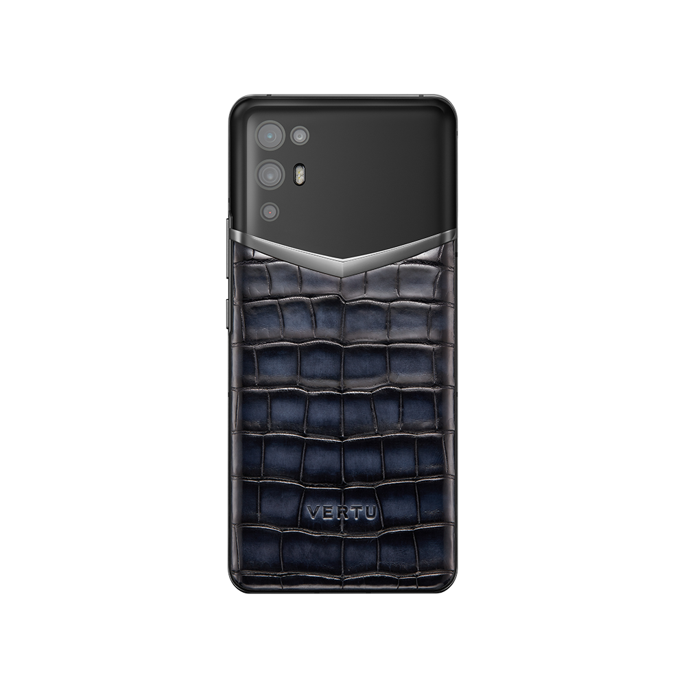 iVERTU Alligator Skin 5G Phone - Classic Pin Soot