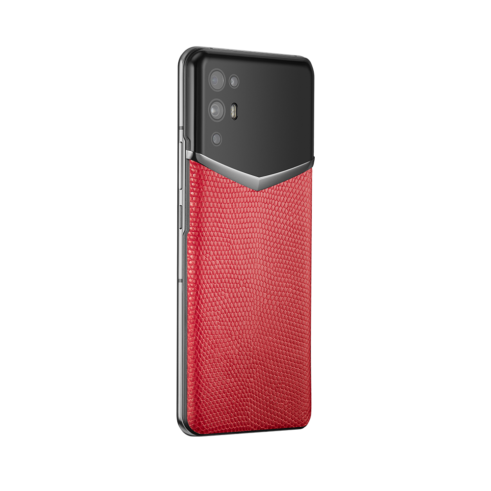iVERTU Lizard Skin 5G Phone - Chinese Red