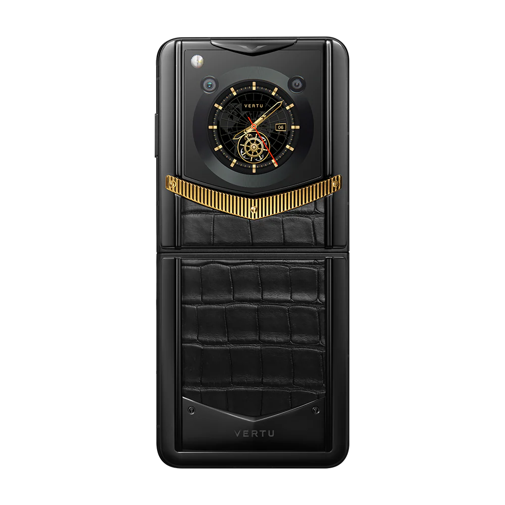 VERTU IRONFLIP REWARDS YG WITH BLC/BLS BASALT BLACK ALLI BES FEE - VERTU® Official Site